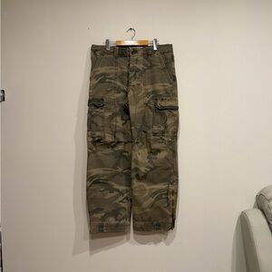 Vintage airbone abercrombie and fitch cargos